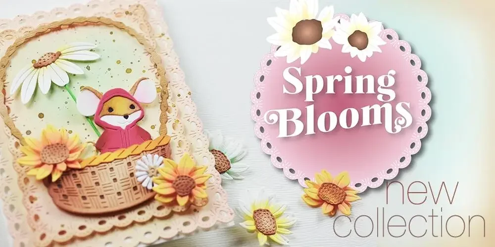 2026 Spring Flower Basket Bouquet Igloo Penguin Metal Cutting Dies Clear Stamps Stencil Hot Foil For DIY Scrapbook Template