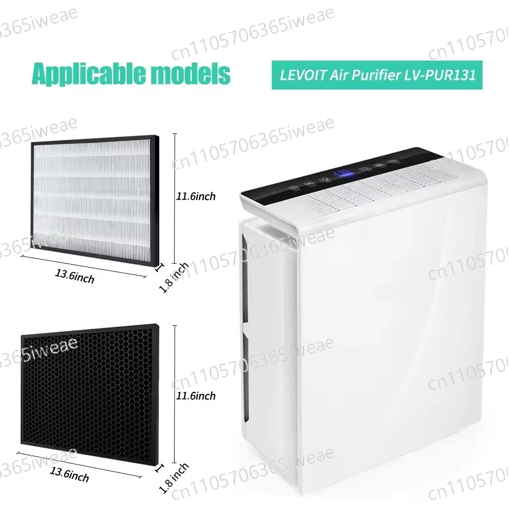 High quality PP plastic frame popular household air purifier replacement filter
