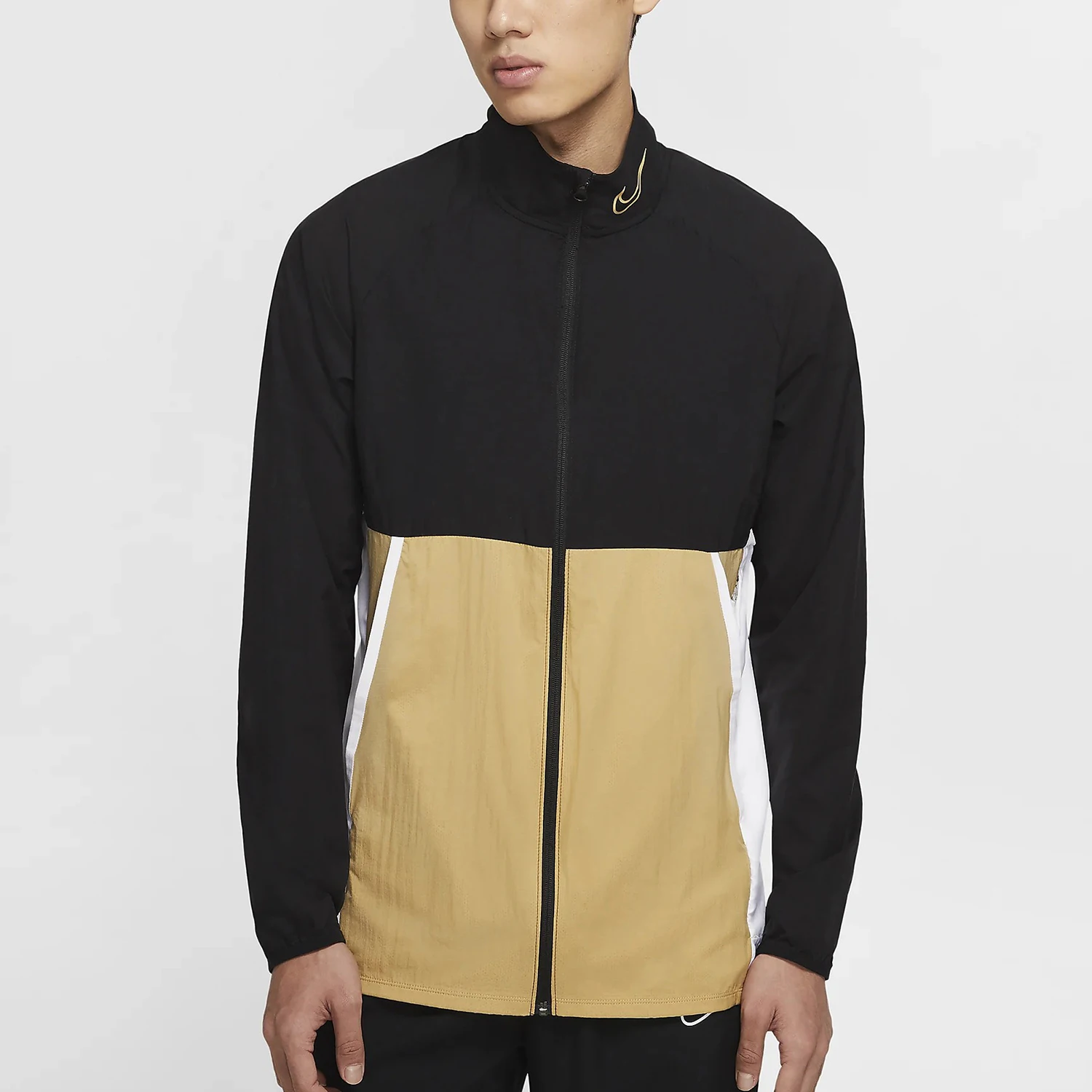 

Nike genuine 2026 Spring Mens Patchwork Woven Soccer Jacket BQ7347-014