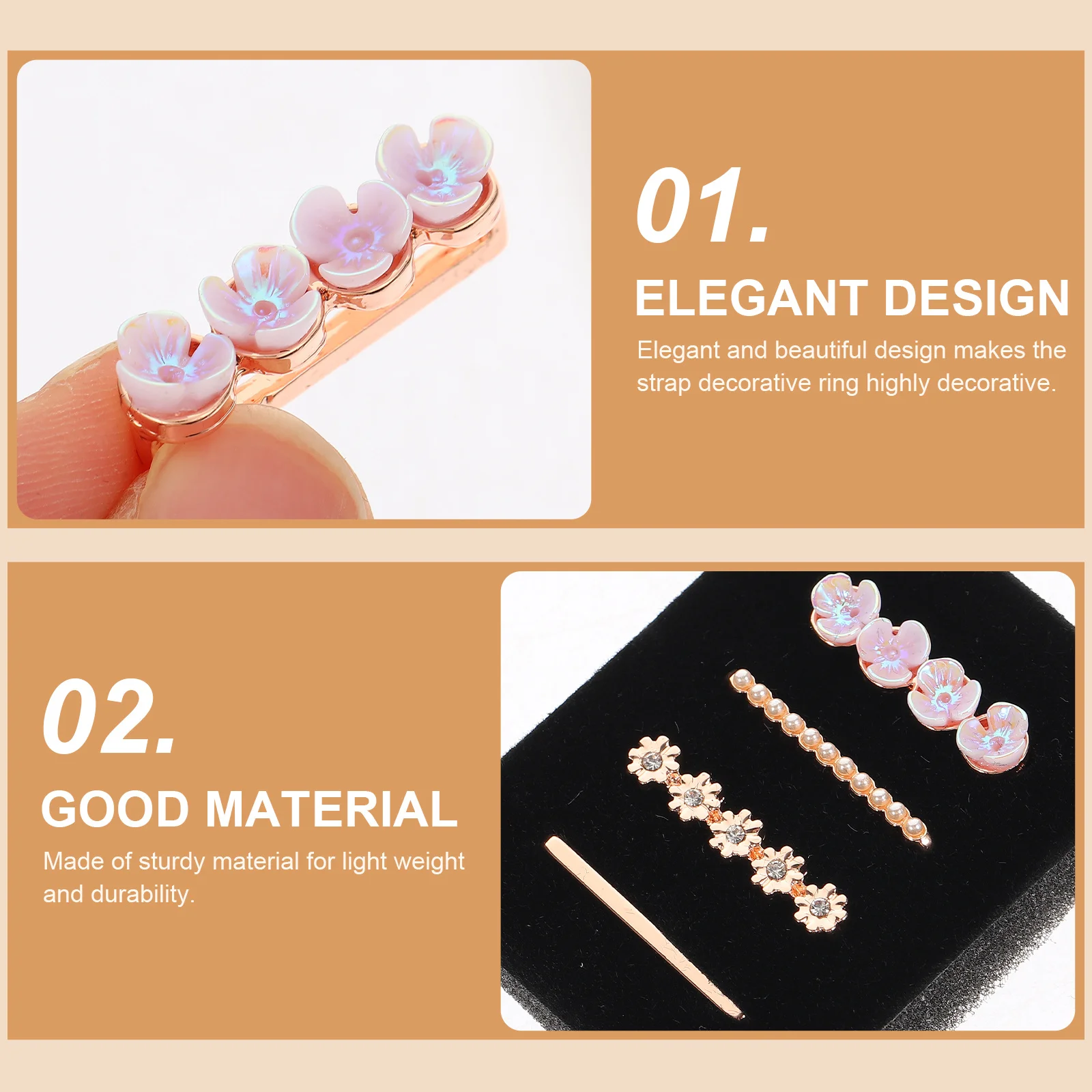 1Set Silicone Watch Strap Ring Loop Detachable Design Smartwatch Band Charm Durable Watch Decoration Comfortable Fit