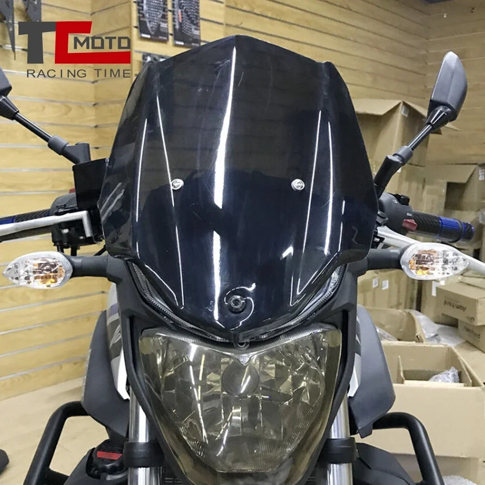 Лобовое стекло для Yamaha MT03 MT-03 2016 2017 2018 2019 MT 03 FZ03 ветровое стекло аксессуары для мотоциклов обтекатель дефлектор