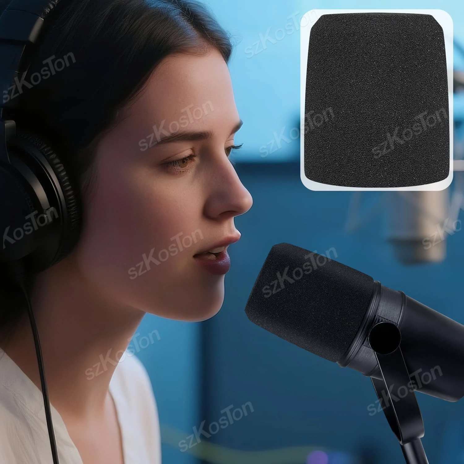 Ruisonderdrukkende sponsfoam b - Shure Mic Mv7 recensie en prijs