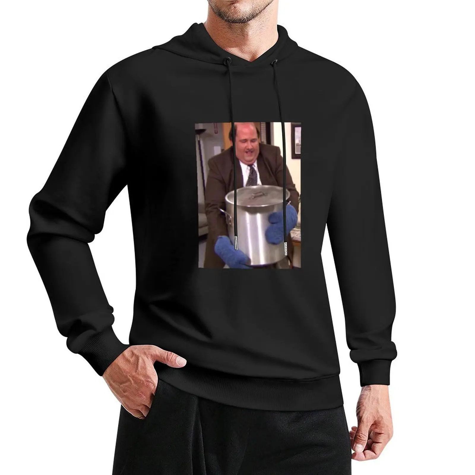 

THE OFFICE MEME KEVIN AND CHILLI Pullover Hoodie men wear men's coat korean style clothes new in hoodies and blouses