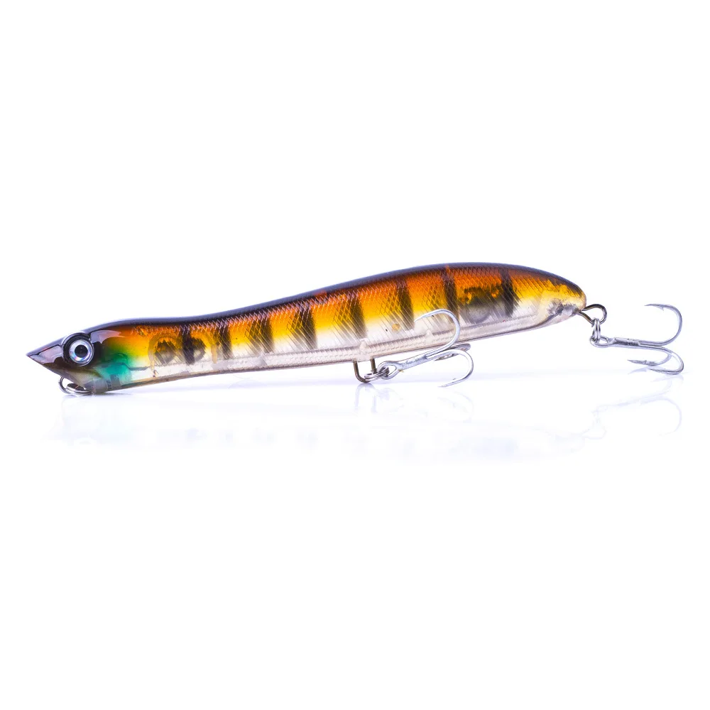 BILLINGS 1 Stück Schwimmender Popper Angelköder 12CM 17,8G Schwimmende Wobbler Künstlicher Harter Köder Patchinko Oberflächenköder – Detail 11