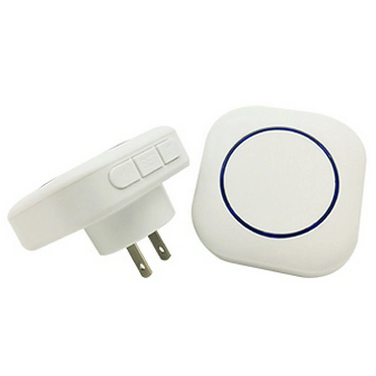 Campanello Wireless da 500 piedi collegamento Wifi ristoranti a lunga distanza LED Flash 4 volumi con 36 melodie con 1 ricevitore Plug-in