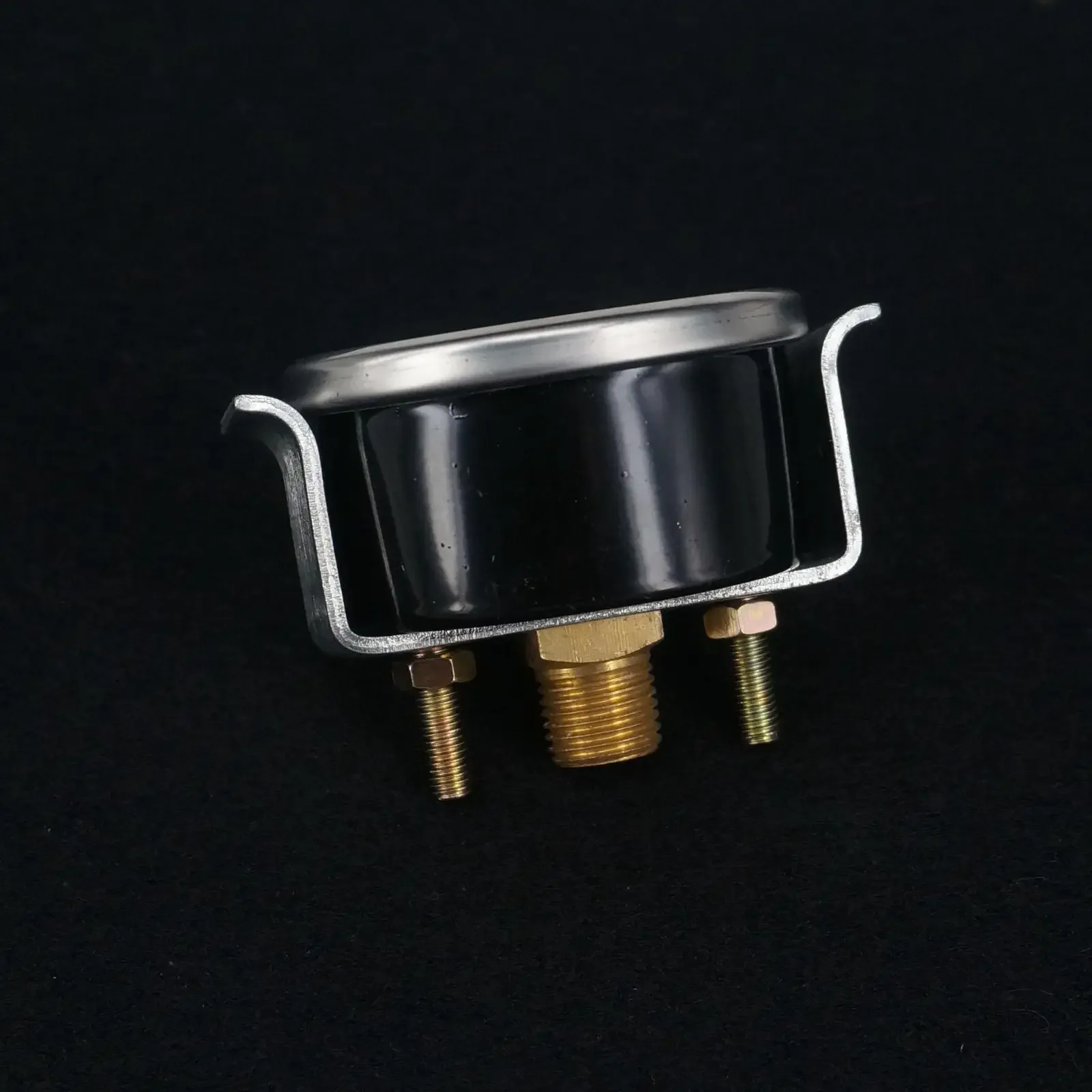 Dial Diameter 40/50/60mm 14/28/50/70/140/200/350psi -1 ~0 Bar Air Compressor Pressure Gauge Axial  With Bracket Pneumatic Part