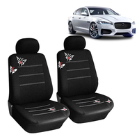 Car Seat Protector Cushion Front Rear Car Seat Covers Set 4/9Pcs Set Car Covers Mat Protect Butterfly Embroidery Interior