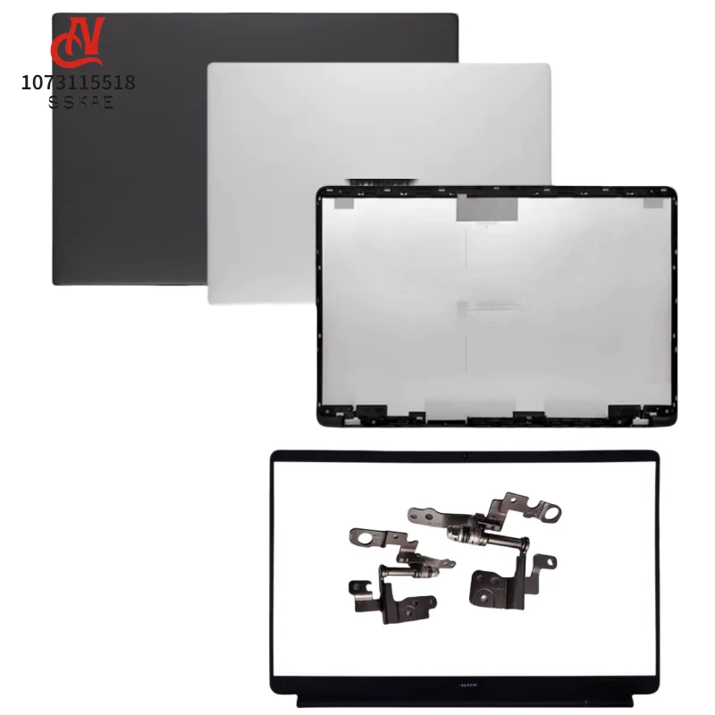 Funda trasera LCD para ordenador portátil Huawei MateBook D15, MRC-W60, W50, bisagra de PL-W19W00W10, bisel frontal, carcasa superior A B, protección