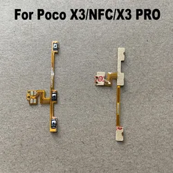 For Xiaomi Poco X3 / X3 NFC / X3 Pro / X3 GT Power Volume Button Flex Cable Side Key Switch ON OFF Control Button