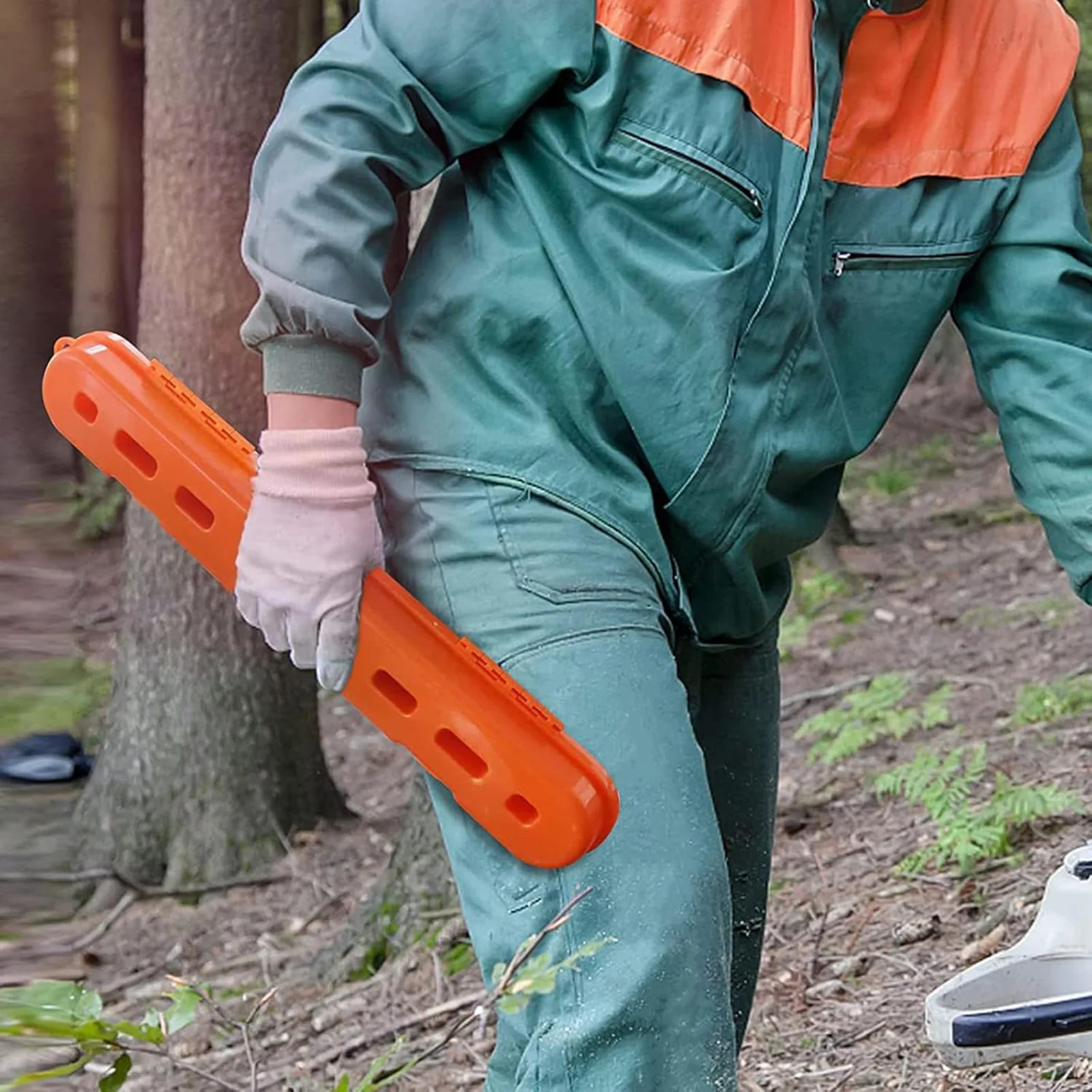 

Portable Saw Chain Storage Case Durable Plastic Chainsaw Chain Case for Hardware Chain Storage