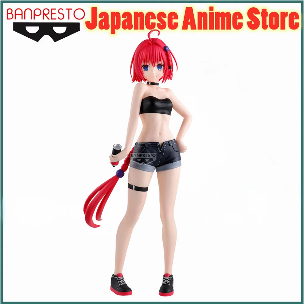 

Original BANDAI Banpresto To Love-Ru Darkness GLITTER&GLAMOURS Kurosaki Mea Anime Figure Action Figurine Model Collection Toy