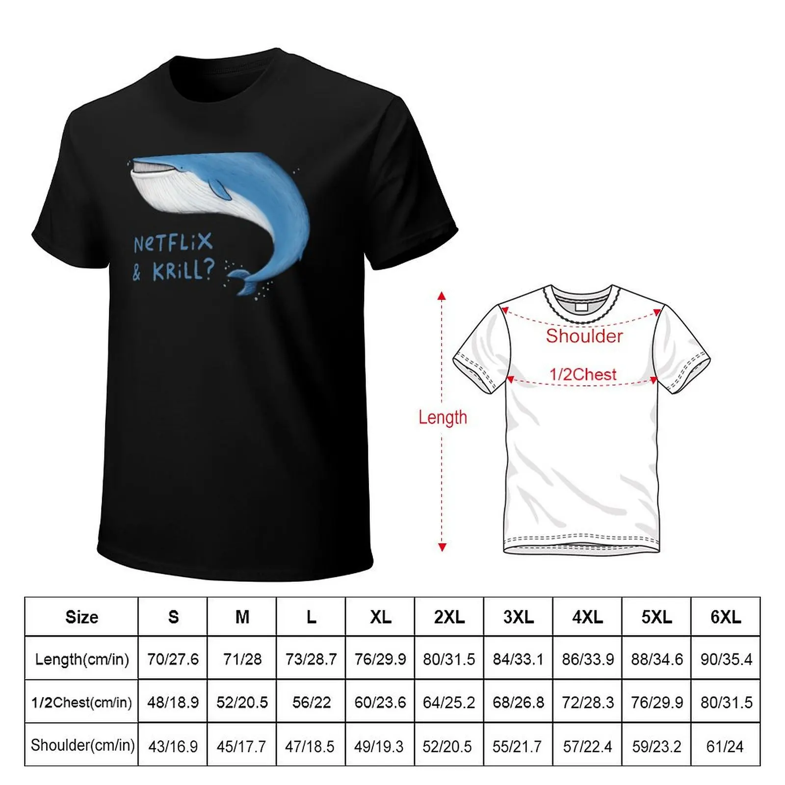 Netflix & Krill T-Shirt Daily Wear Print T-Shirt