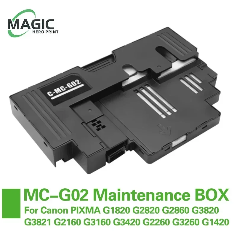 MC-G02 MC G02 MCG02 Maintenance Cartridge For Canon G2160 G3160 G1220 G2260 G3260 G3360 G1420 G2420 G2460 G3420 G3460 G3620 Tank