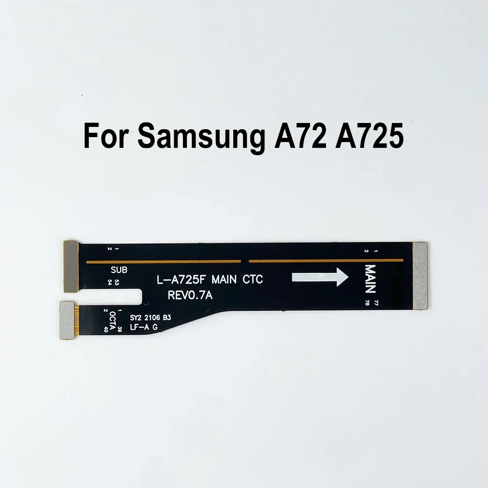 Gefensi Main Board Motherboard Connector Flex Cable For Samsung Galaxy A72 SM-A725F MainBoard Flex Cable