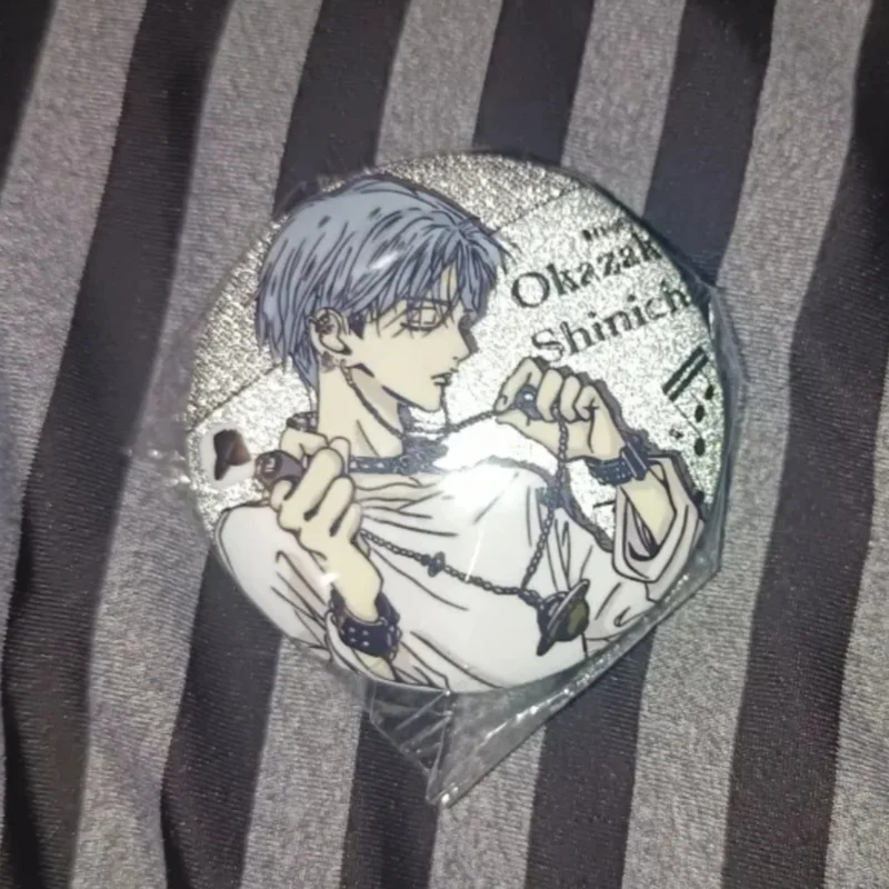 Okazaki Shinichi Badges NANA Anime Goods Collection Kawaii Brooch Cute Ornament Bag Accessories Cute Desk Display Friend Gift