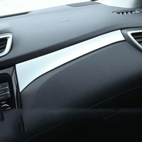 For Nissan Qashqai J11 X-Trail T32 2014-2018 ABS Matte/Carbon Fibre Center Console Panel Strip Cover Trim accessories 1pcs