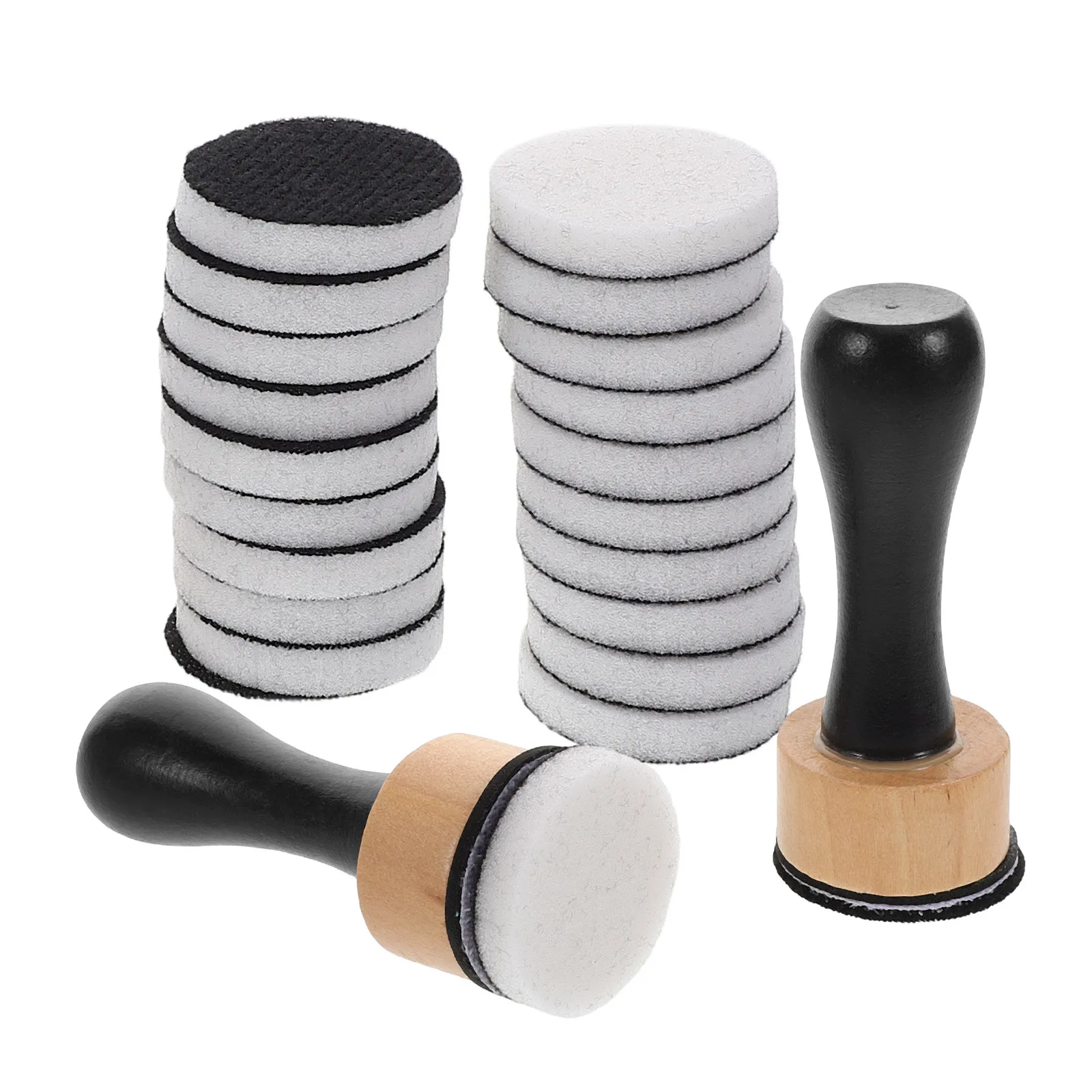 1Set Versatile Art Tool Set for Ink Mixing Blending Stamping Includes Foam Daubers Stencils Roller Craft Supplies Portable