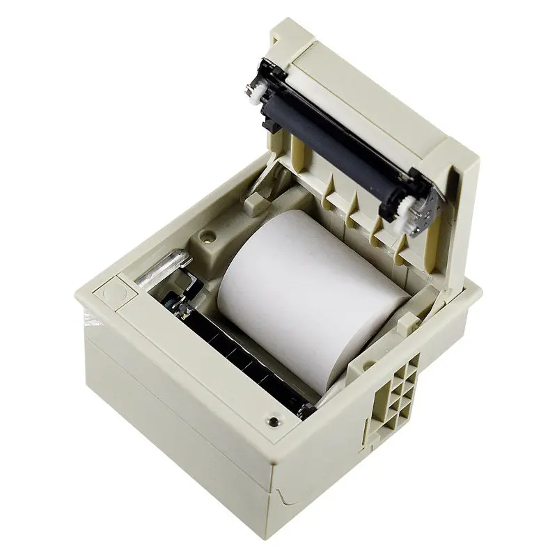 Industrial Embedded Thermal Printer WH-C12R9-00E72B Panel Mount RS232 With Cutting Blade