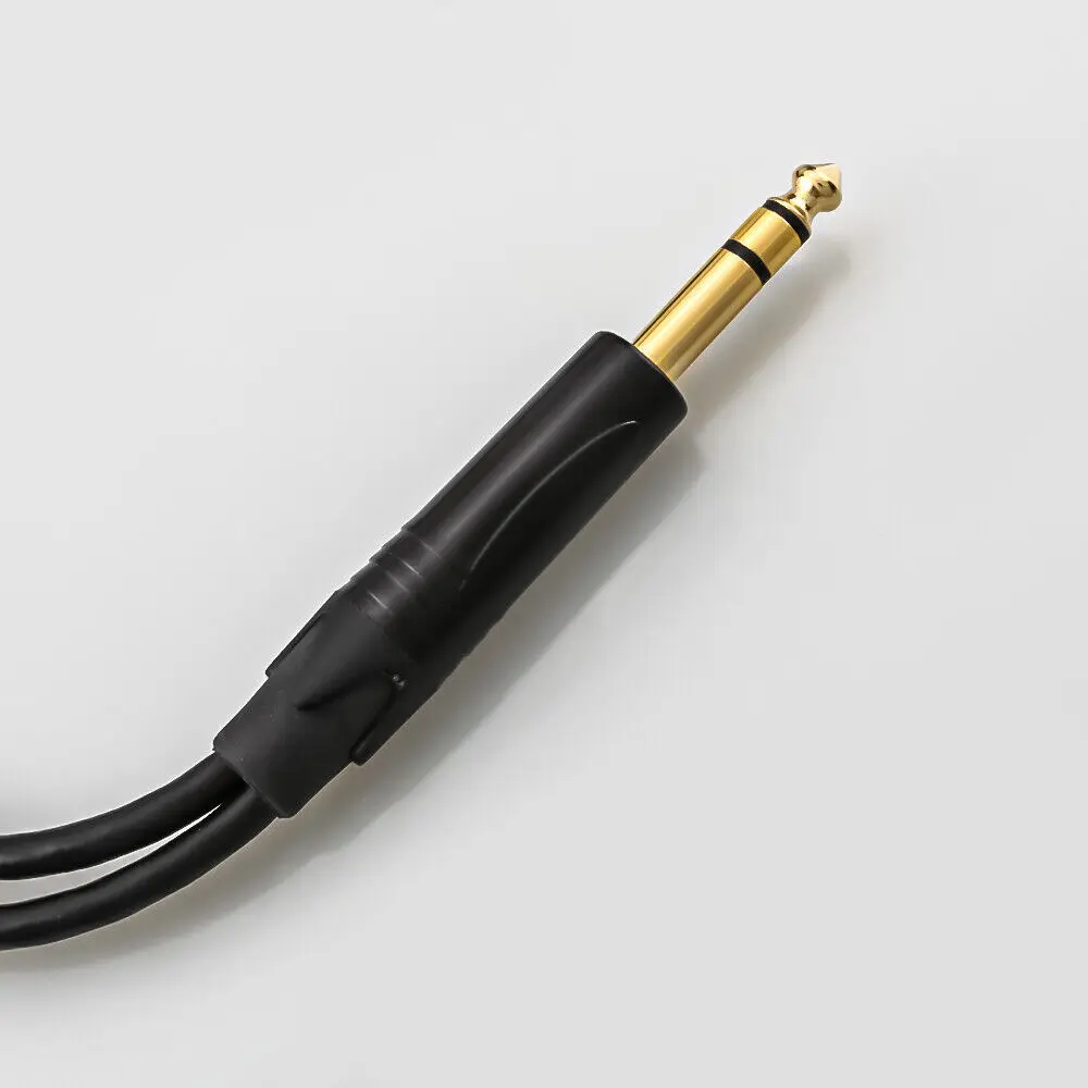 Cable de Audio estéreo TRS macho a 2 RCA (izquierda/derecha) Hembra, 1/4 "(6,3mm)