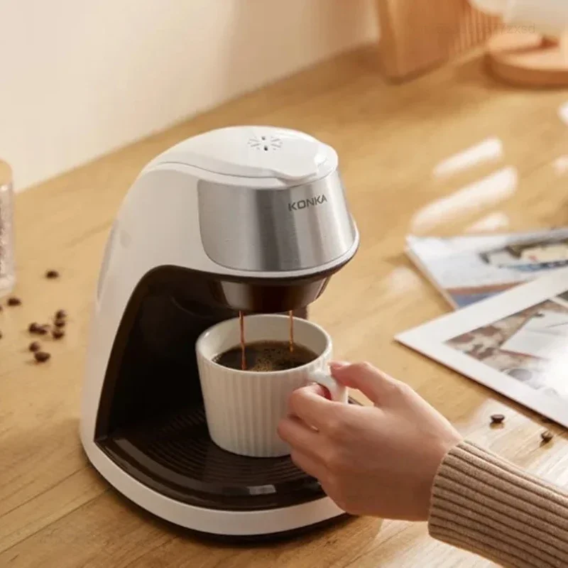 Youpin Konka Coffee Machine Fully Automatic Multi-function Portable Mini American Drip Type Household Desktop Coffee Machine