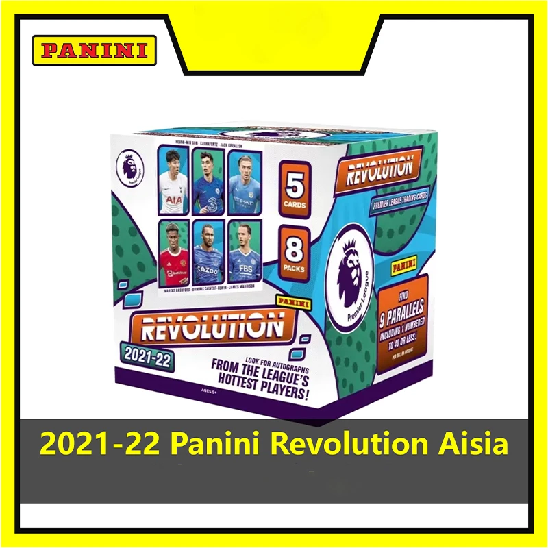 

2022-23 Panini Revolution Trading Cards Soccer Hobby Box 8 Packs/5 Cards