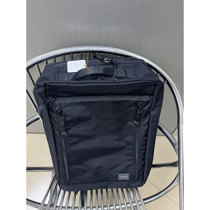 Porter Men Business Backpack Laptop Handbag Large Waterproof Multi Compartment Notebook Briefcase Commute Office Working