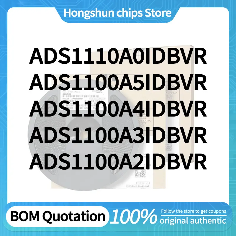 ADS1100A2IDBVR ADS1100A3IDBVR ADS1100A5IDBVR ADS1110A0IDBVR AD2 AD3 AD4 AD5 ED0 ADS1100A4IDBVR Robusta Custodia In Plastica