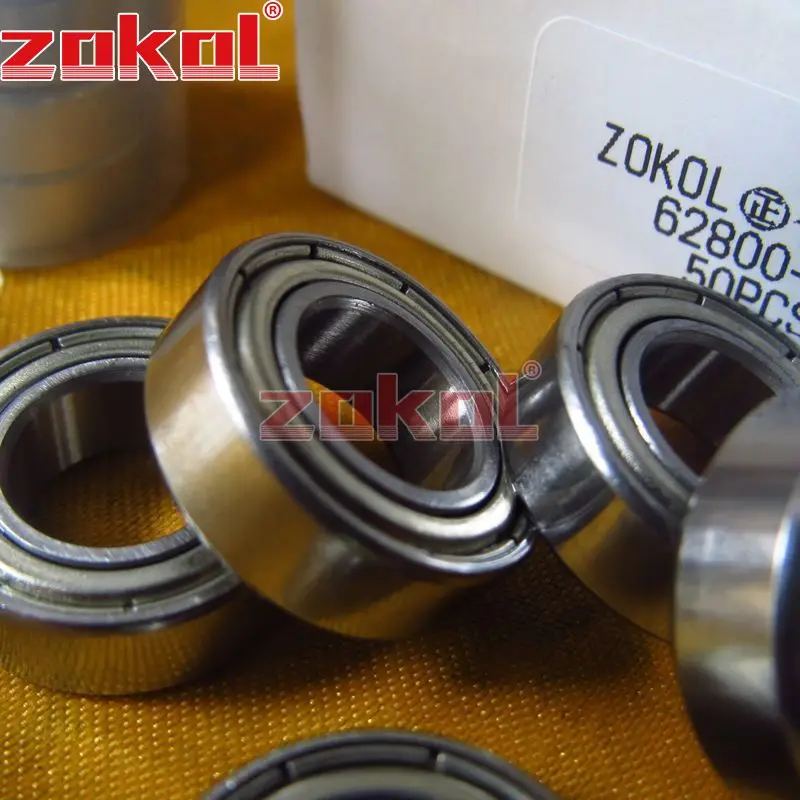 ZOKOL 62800 63800 63801 63802 63803 63804 63805 62900 63900 ZZ 2RS Widened Deep Groove Ball Bearing Embroidery Machine