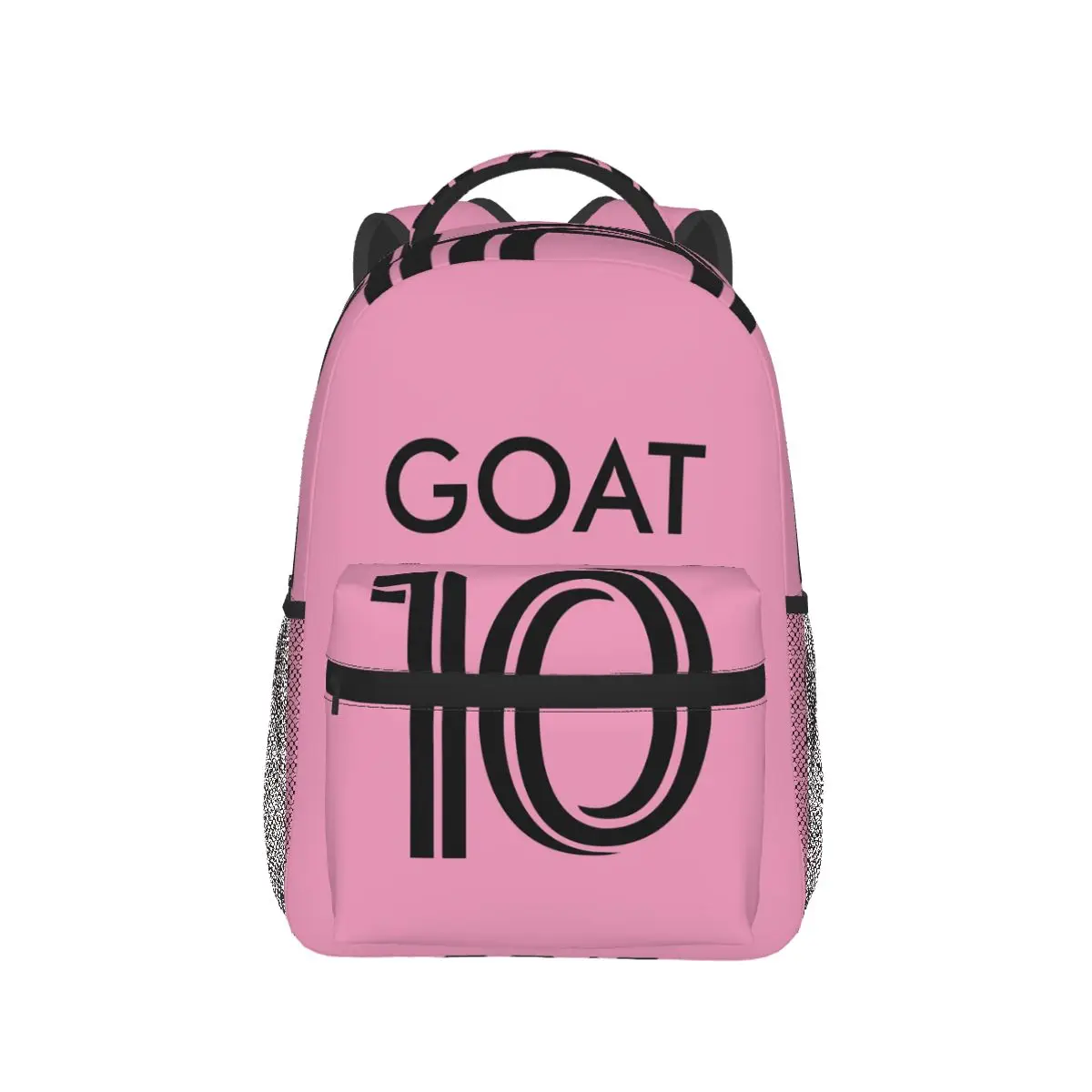 

GOAT 10 The Goat Is In Miami Lionel Messi Backpack Hot Sale Daypack Large Capacity Boys Girls BookBag School Bag Shoulder Bags