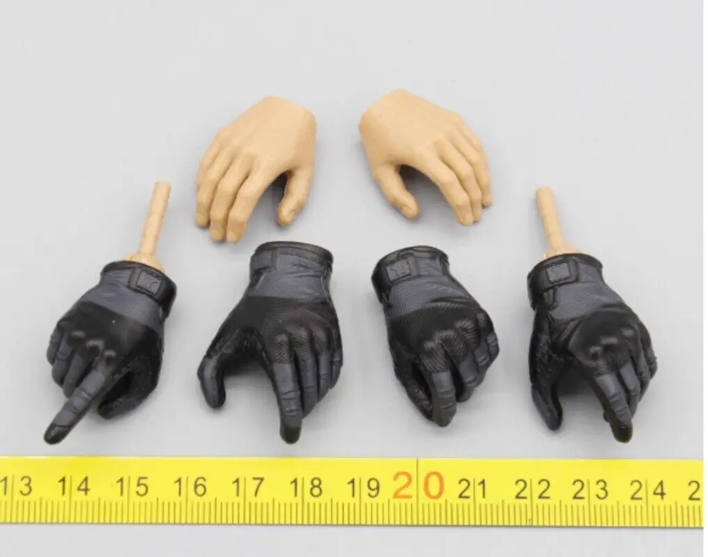 

26065RA ES 1/6 Scale Soldier US Delta Special Forces Glove Hands Model