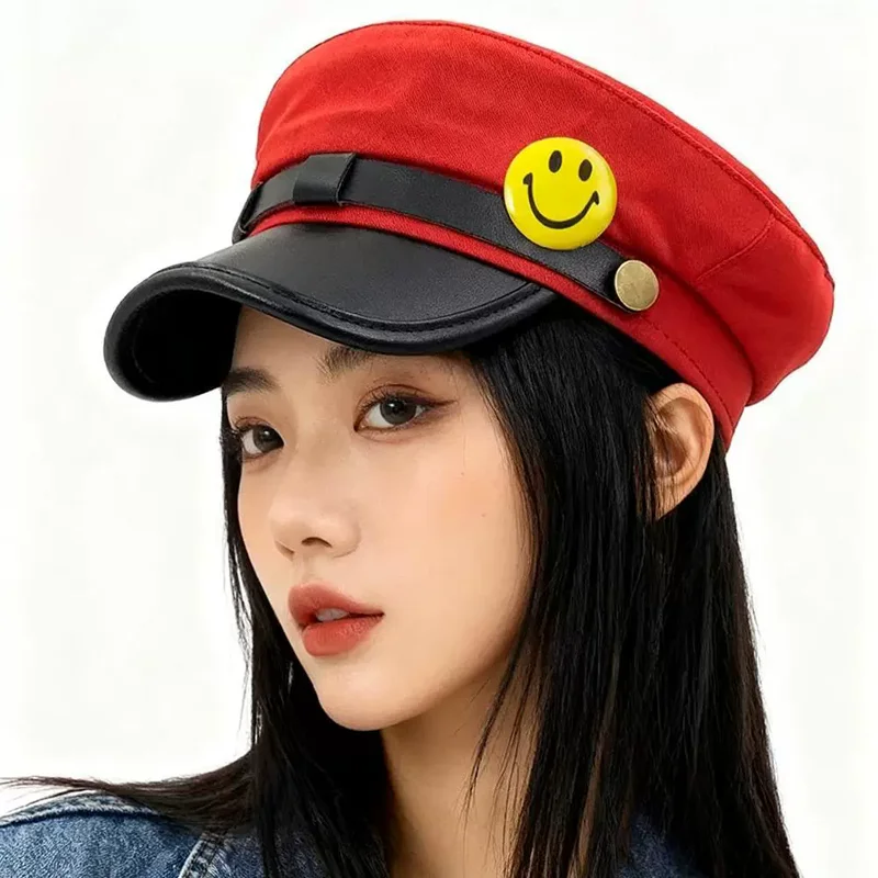 

Kasane Teto Cosplay Anime Vtuber Synthesizer V Flat Cap Octagonal Hat British Style Beret Hats Salior Hat Newsboy Hat