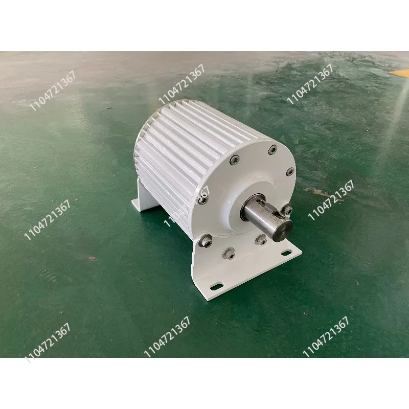 Low speed permanent magnet permanent magnet generator solar generator hybrid system 500 rpm
