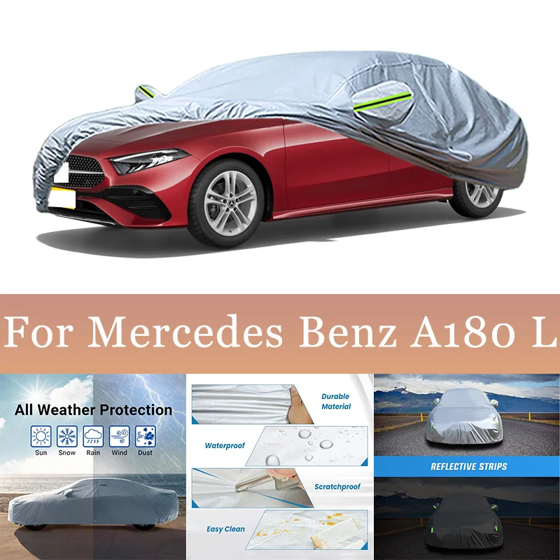 

Car Cover Custom Fit For Mercedes Benz A180 L Waterproof All Weather for Automobiles Full Exterior Cover Sun Rain Snow Protector