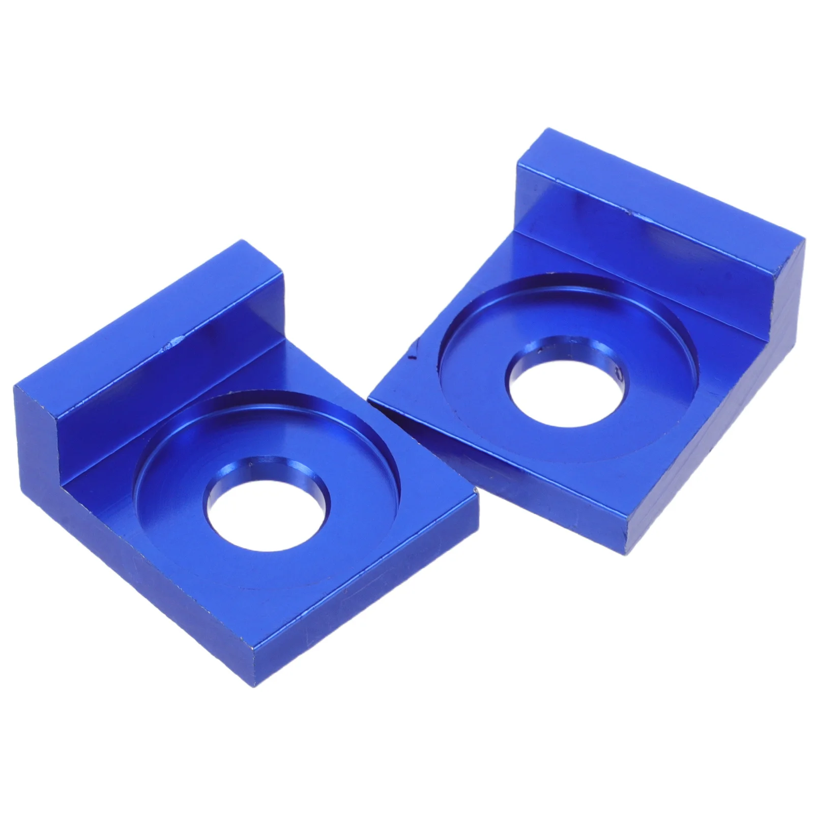 

2Pcs Sturdy Chain Tension Adjuster Aluminum Alloy Dirt Bike Motorcycle Rear Wheel Tensioner Quick Removal Stability