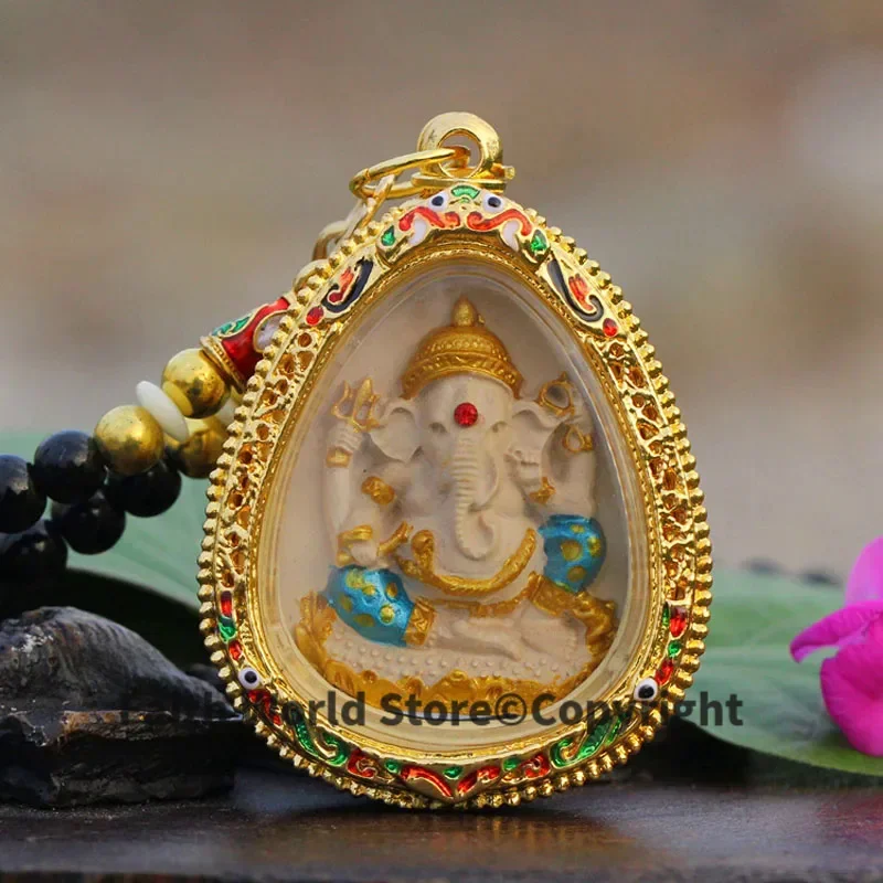 Special Offer Asia Thailand temple GANESH Elephant God of Wealth buddha Amulet Pendant Buddhism bring good luck attract wealth