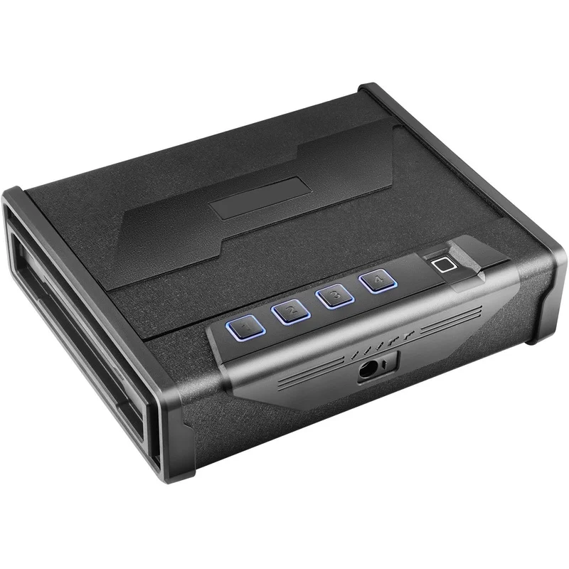 Biometric Gun Safe for Pistols with Multiple Access Methods
