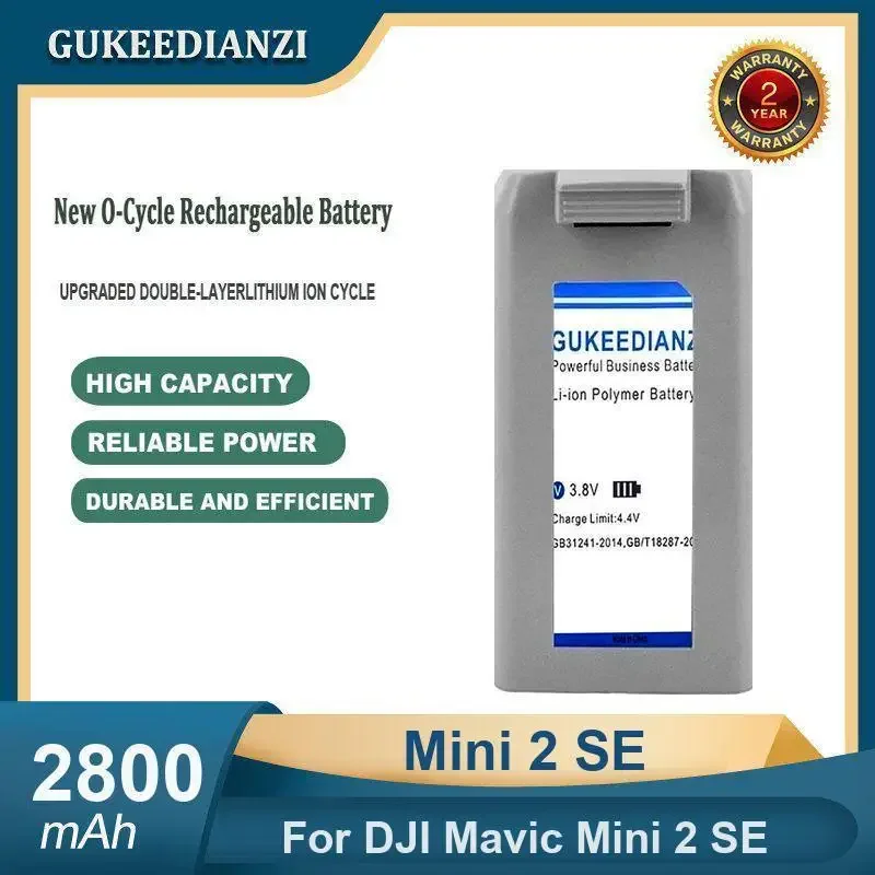 

Аккумулятор для дрона Mini 2 SE большой емкости 2800 мАч для DJI Mavic Mini 2 SE