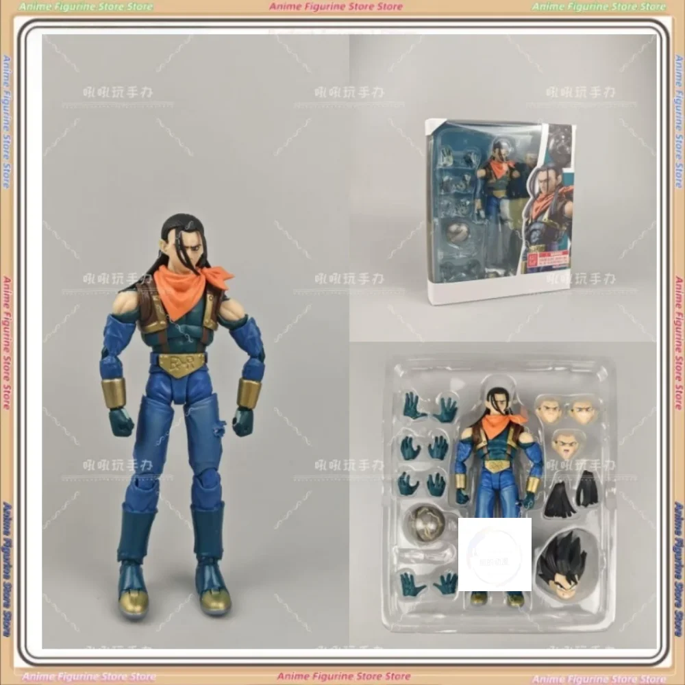 ฟิกเกอร์ดราก้อนบอล GT SHF มนุษย์ประดิษฐ์ หมายเลข 17 ทรังค์ส เซียวฟาง จิรุ ข้อต่อขยับได้ ของเล่นสะสม ของขวัญ