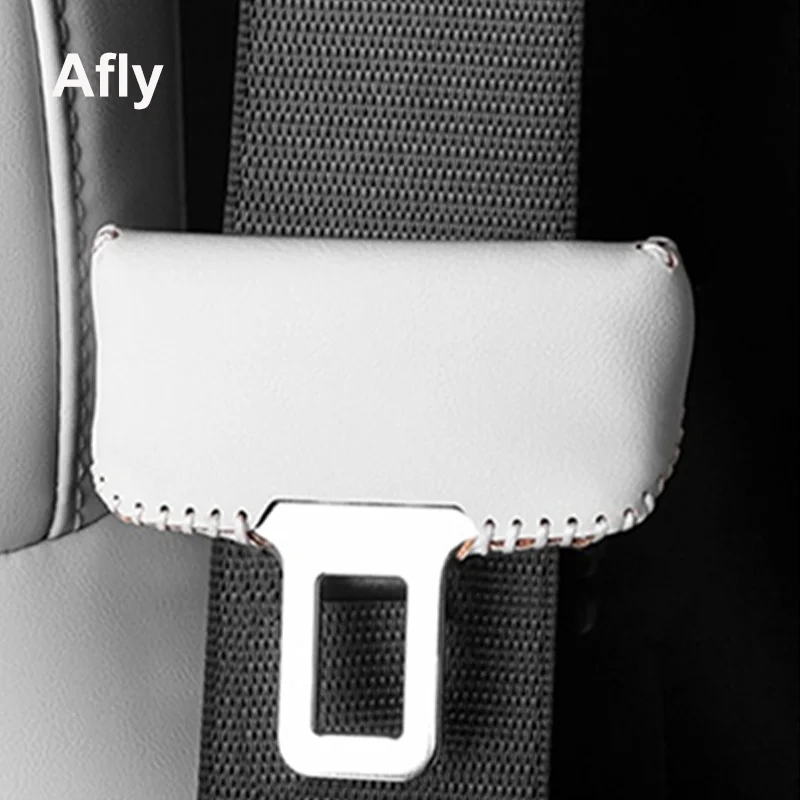 Afly For Leading Ideal LiXiang L7 L8 L9 2022 2023 fibbia per cintura di sicurezza per auto copertura protettiva in pelle accessori anticollisione