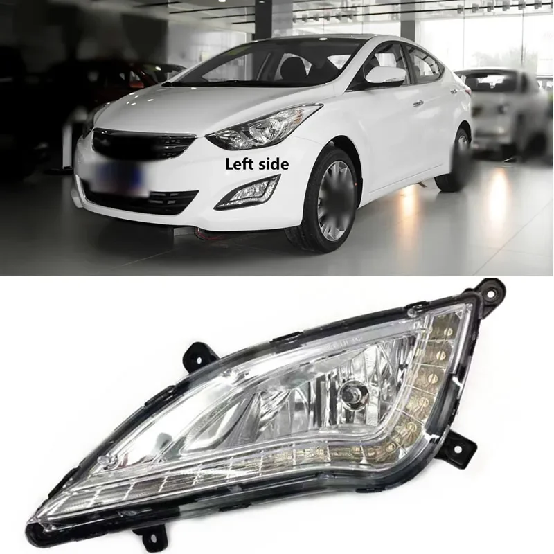 

Led DRL Daytime Running Lights Fog Lamp Assembly For Hyundai Langdong 2014-2015 Daylights