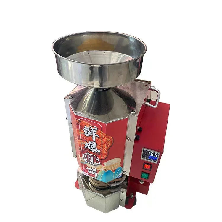 

Crispy Puff Rice Biscuit Making Machine Rice Puffing Machine Mini Rice Cracker Make Machine