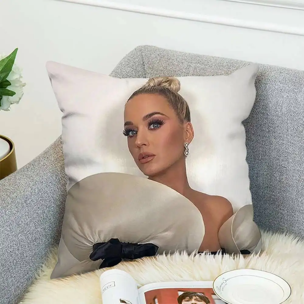 

K-Katy P-Perry наволочка с двусторонним принтом наволочка 45x45 декоративные подушки диван домашний декор мягкая наволочка