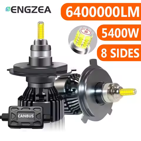 ENGZEA H7 LED Car Headlight Bulb 6400000LM H1 360&ordm; H11 H8 H3 9005 HB3 9006 HB4 9012 HIR2 D1S D2S 6000K Auto Fog Light 12V Lamp