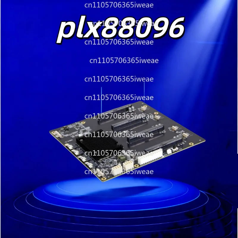Four Graphics Card Baseplate Width 65mm Plx88096 PCIe4.0 Expansion,
