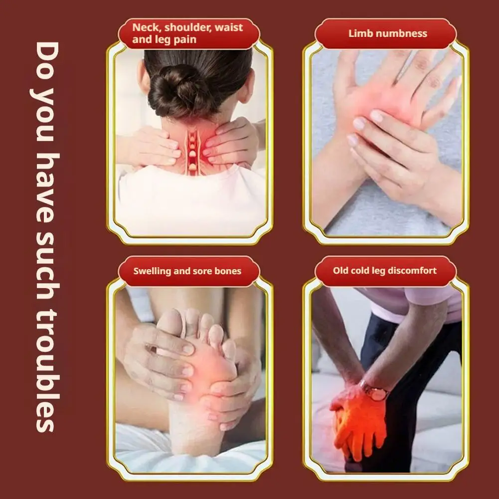 Body Muscle And Vein Cream Repair Knee Shoulder Neck Joint Arthritis Treatment Cream Soreness Soothing Pain Ointment view 5