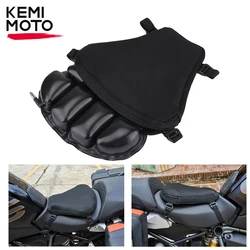 KEMiMOTO Motorcycle Air Pad Seat Cushion For F850GS F800GS NC750X For V-Strom 650 For Vulcan 650S CBR650 CB650R MT07 MT09 Tenere