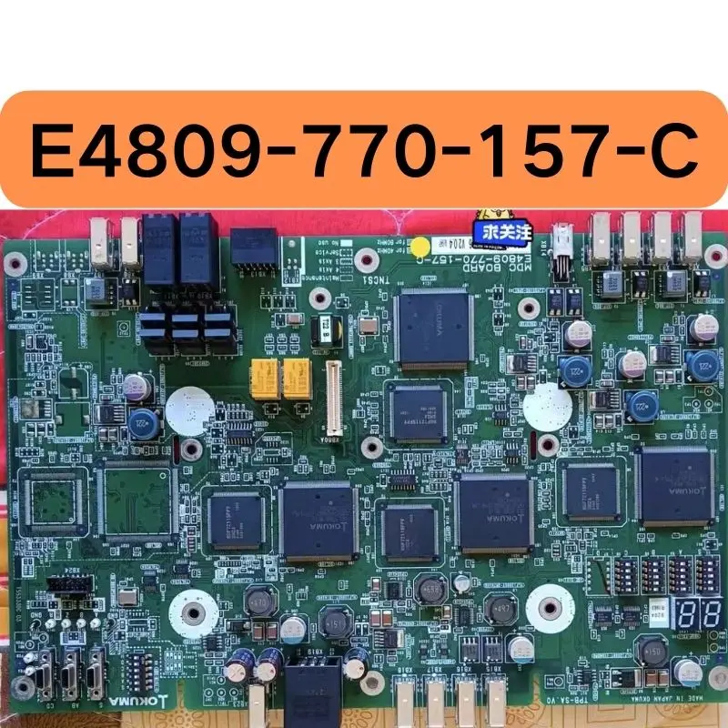 The second-hand control board E4809-770-157-C tested OK and its function is intact