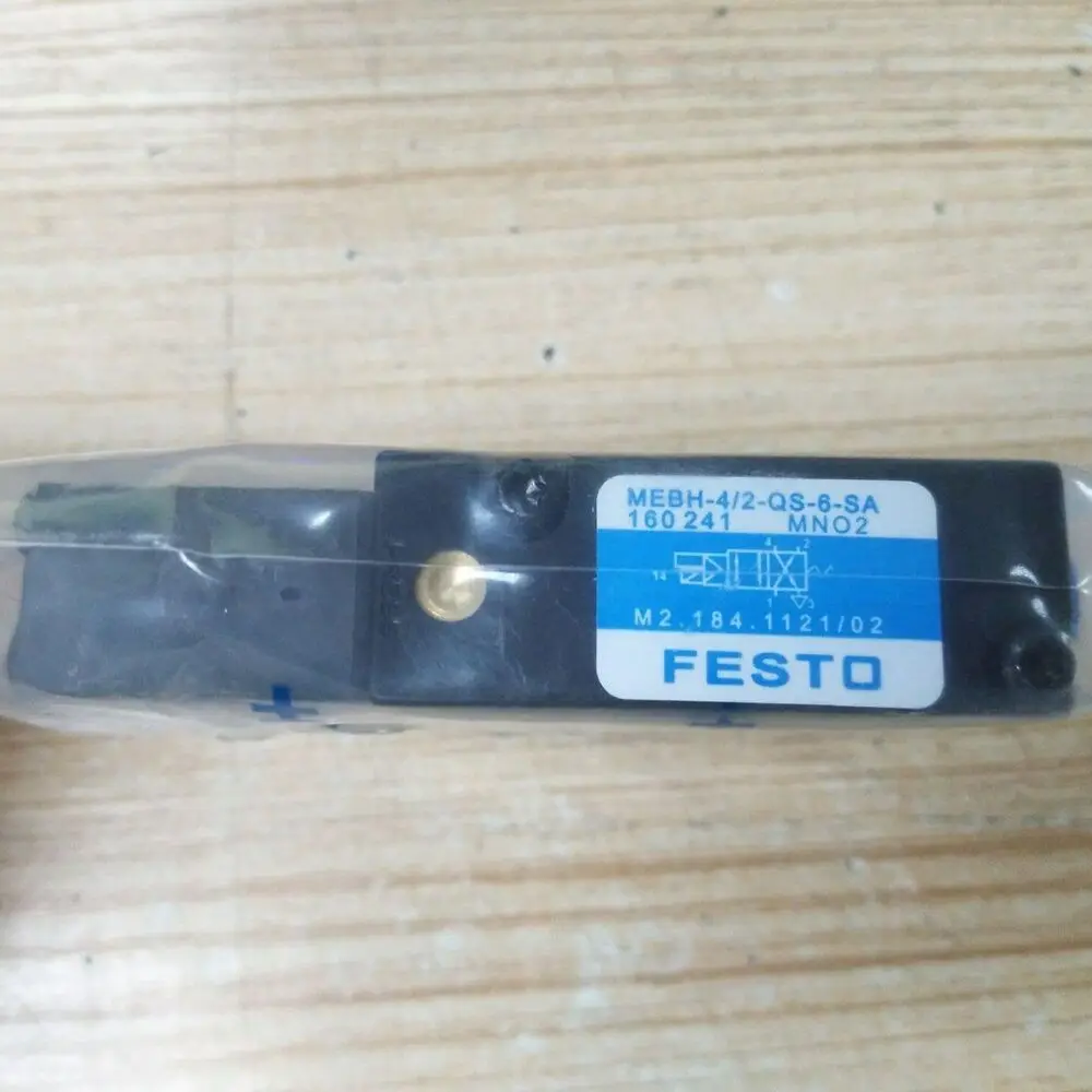 

Festo MEBH-4/2-QS-6-SA 160241 Valve New One Free Shipping MEBH4/2QS6SA