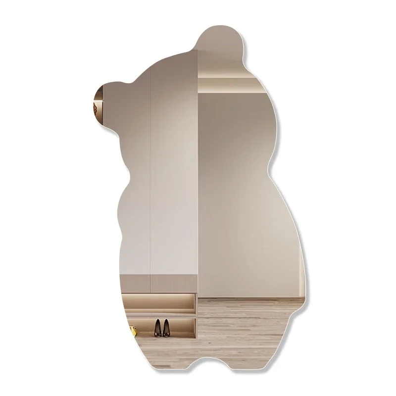 

Bear, special-shaped full-length mirror led light smart mirror home clothing store wall-mounted full-body mirror ins fitting mir