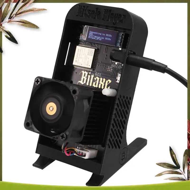 

New-Bitaxe Gamma 601 Solo Miner с кронштейном 1,2TH/S BM1370 Asic Chip 18 Вт от Antminer S21 Pro Bitcoin BTC Miner BR Plug